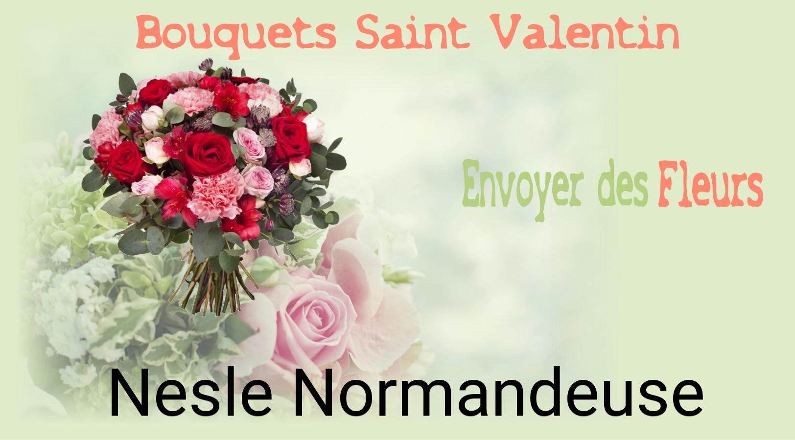 Roses de Saint-Valentin livrées à Nesle-Normandeuse